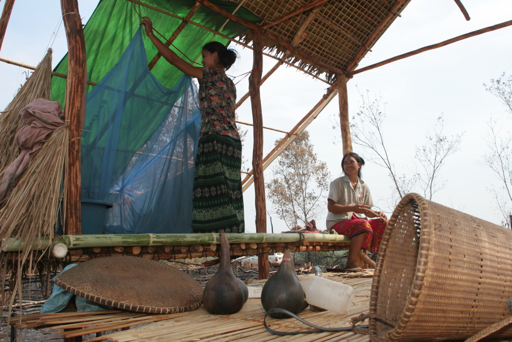 Fighting malaria in Cambodia.