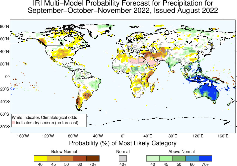 IRI MME Probability Forecast - Precipitation