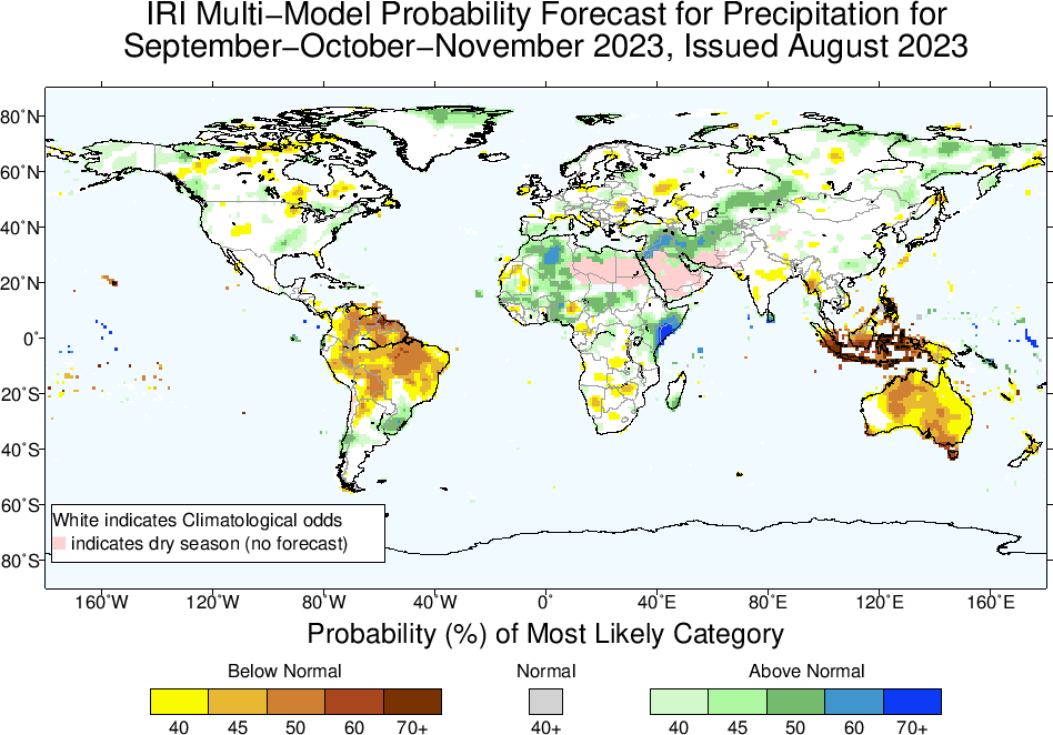 IRI MME Probability Forecast - Precipitation