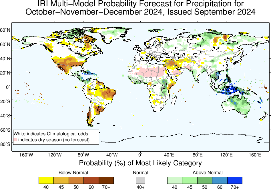 IRI MME Probability Forecast - Precipitation