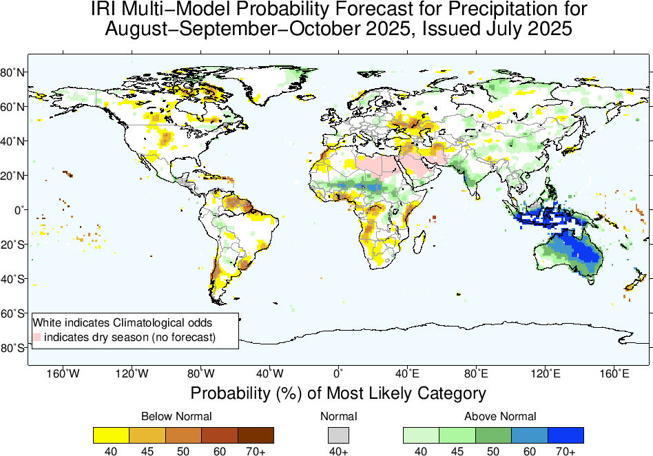 IRI MME Probability Forecast - Precipitation