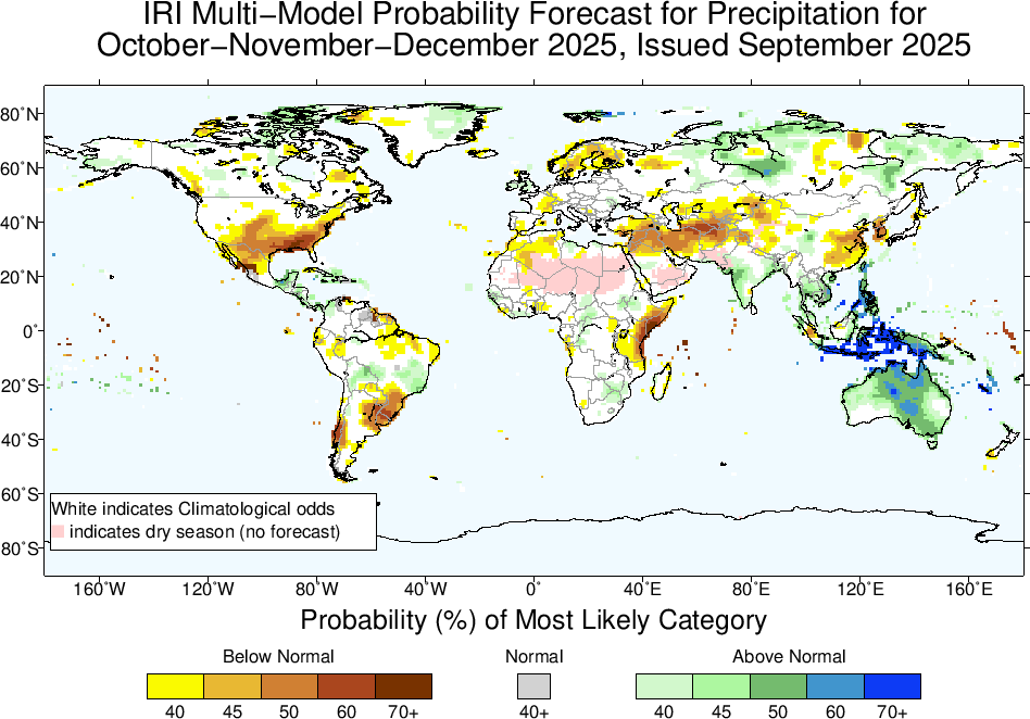 IRI MME Probability Forecast - Precipitation