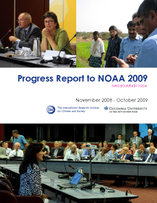 Progress Report to NOAA 2009