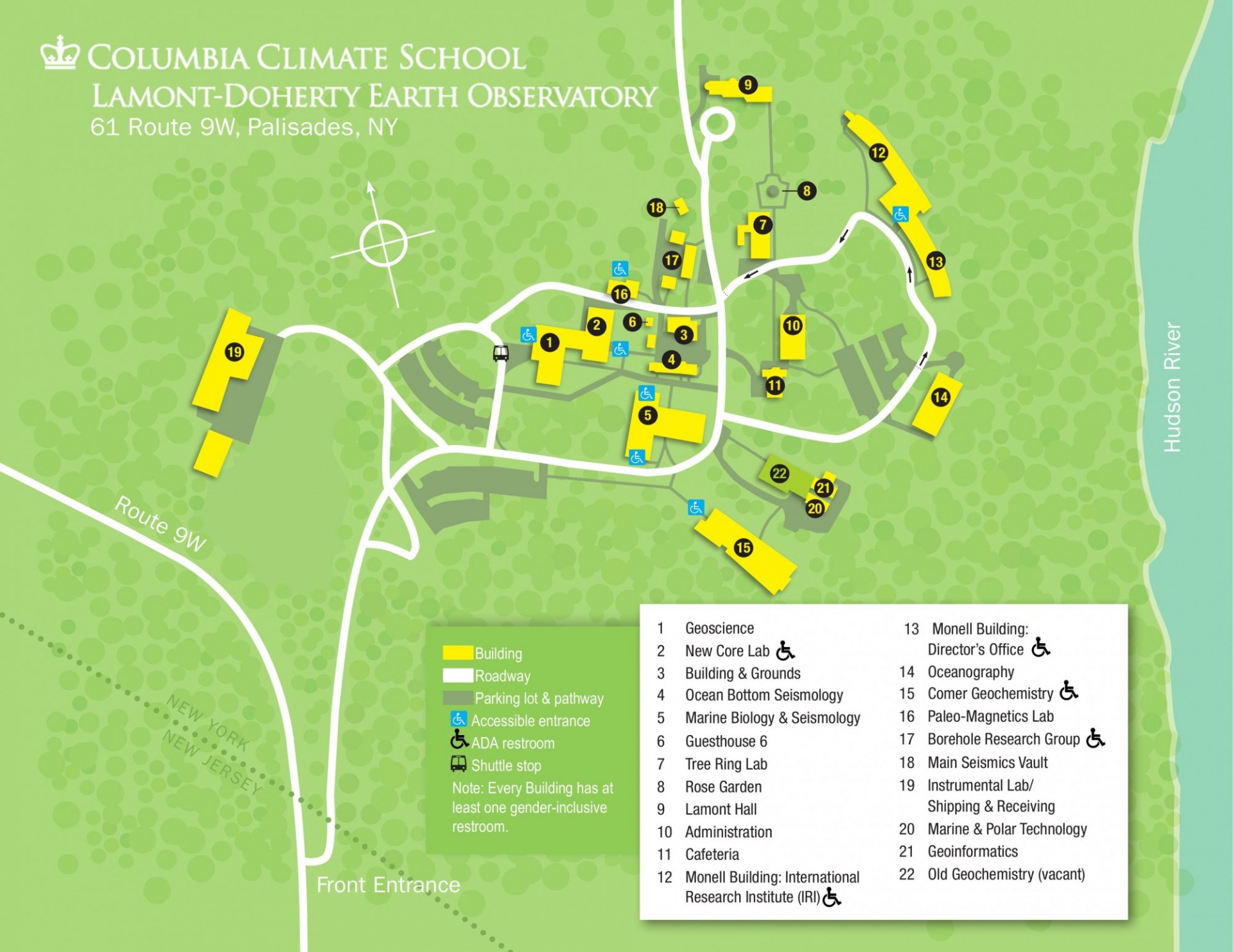 LDEO Campus Map