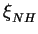 $ \xi_{NH}^{}$